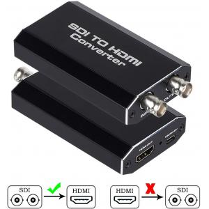 China RG-59 Cable 24V F970 D28S Battery 100M SDI To HDMI Audio Video Converter supplier