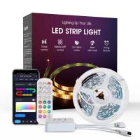 China 5m Smart LED Light Strip Remote Control Sync To Music Addressable SMD5050 Dream Color on sale