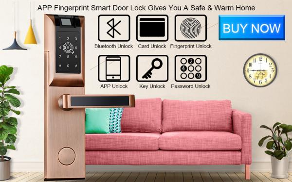 Home RFID Door Lock Access Control System , Biometric Door Lock Commercial