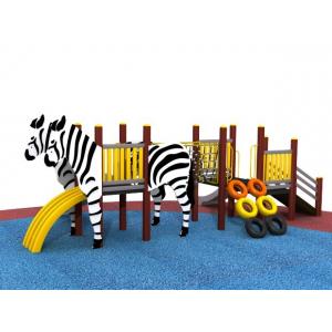 China Preschool Kids Outdoor Playground Equipment , Children Play Equipment supplier