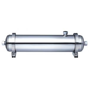 Horizontal Type Uf Membrane Water Purifier , Auto - Flush 304 Stainless Steel Uf Membrane Filter