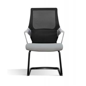 Executive  Chairs Office Furniture, Metal Frame Breathable Mesh Upholstered Seat Guest Reception Visitors Meeting Chair