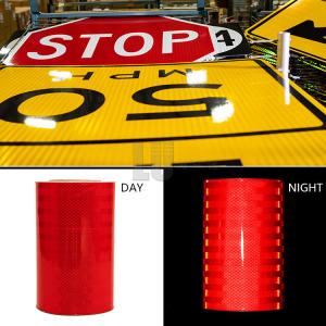 China Printing Customized Reflective Tape For Traffic Road Signs supplier