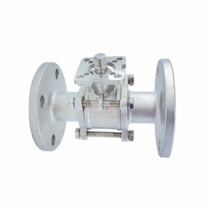 3PC High Platform Industrial Flanged Ball Valve Model NO. Q41F for Normal Temperature
