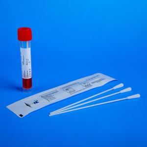 China OEM 10mL Disposable Virus Sampling Kits , Swab And Viral Transport Medium Set supplier