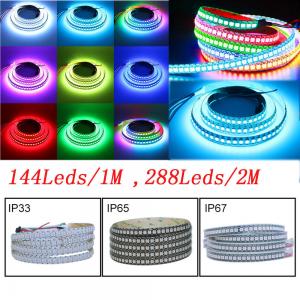 China SMD5050 RGB 140 Degree 12mm Coloured LED Strip Lights supplier