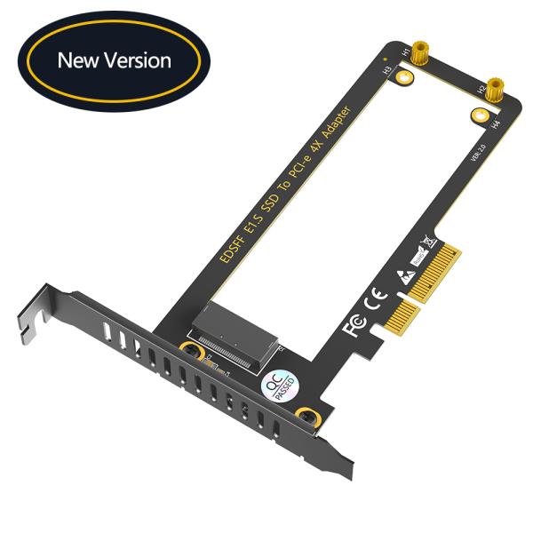 4X 4.0 PCI E Adapter Carrier Adapter NVMe Ruler 1U GEN-Z EDSFF 9.5mm 15mm 25mm
