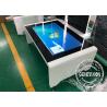 Waterproof Capacitive Touch Screen Digital Signage 43'' Coffee / Tea Table With