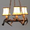 China Art deco antler hanging chandelier light for home farmhouse lighting (WH-AC-25) wholesale