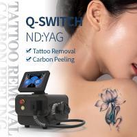 China Q Switched Medical Laser Tattoo Removal Equipment with Pulse Energy 532 1064nm on sale