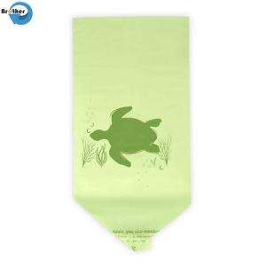 China Eco Friendly Cornstarch Compostable Bin Liners Garbage Bags Biodegradable Trash/Garbage Bags EU En13432/ASTM-D6400 Certificated 100%Biodegradable Plastic Bag wholesale
