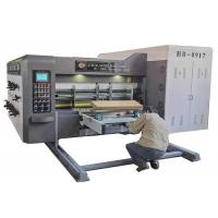 China Three Colors Corrugated Box Printing Machine With Slotter Die Cutter on sale