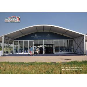 China Dome Shape Outdoor Party Tent Tempered Glass Walls And Glass Door supplier