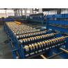 Galvanized Steel Steel Tile Roll Forming Machine 0.4-0.6mm Thickness