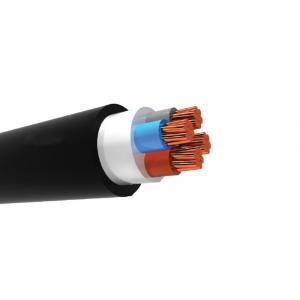 China 300 / 500V 70˚C 4 / 5 Core Armoured Cable , Light Polyvinyl Chloride Sheathed Cable supplier