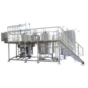 China Industrial Brewing Equipment 25BBL Large Scale Brewing With Steam / Gas Heating supplier