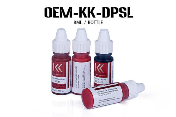 High Concentration Kolor King Pigments Permanent Makeup Ink for Eyeliner / Lip