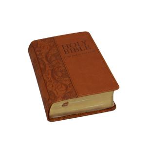 Eco Friendly Matte Varnishing Leather Cover Bible Book Printing