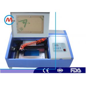 China High Precision Rubber Stamp Mini Laser Cutting Machine For Home Water Cooling supplier