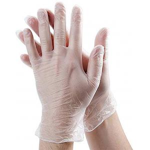 China Hand Protection White Disposable Medical PVC Gloves supplier