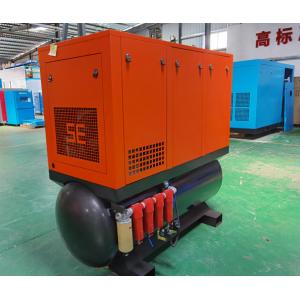 4 In 1 VSD Industrial Rotary 20 Hp Air Compressor With Dryer Air Tank