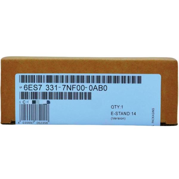 SIEMENS 6ES7331-7NF00-0AB0 SIMATIC S7-300, ANALOG INPUT SM 331, ISOLATED, 8 AI; +/-5/10V, 1-5 V, +/-20 MA