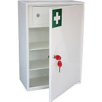 China Empty Metal First Aid Cabinet , Medical Storage Cabinet With Drawer on sale