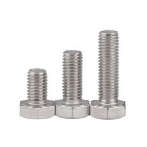 China 12.9 Din933 Din931 Hex Head Bolts Fully Threaded supplier