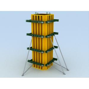 China Adjustable square or rectangle Concrete Column Formwork with variational dimension supplier