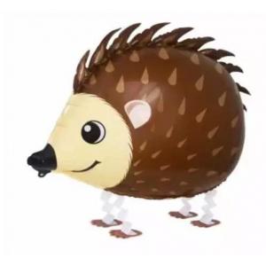 Wholesal New Arrival Cute Walking Animal Pet Hedgehog Helium Balloons Globos For Birthday Party Decoration Globo Balloon