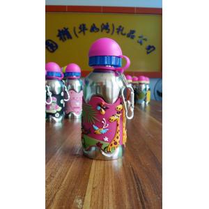 OEM/ODM Factory Supply Custom china sports water bottle with sicilone rubber pvc cover