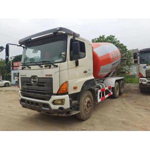 China Zoomlion HINO 700 Used Concrete Transit Mixer Truck 350HP 259kW Engine supplier