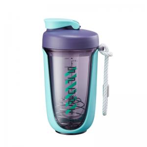 Custom Protein Drink Shaker Bottle 600ml With Mixer Ball