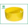 HSS M42 Bi Metal Hole Saw , Yellow Finished Deep Hole Saw For Wood / Aluminum