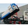 Dongfeng Hook Lift Garbage Truck , 12 Tons 12cbm Roll Off Container Garbage