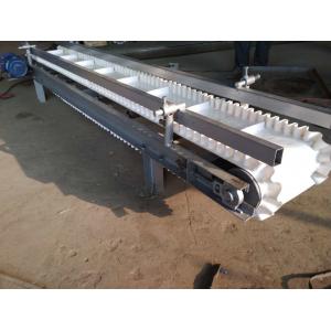                  Food Transfer Machine PVC Stainless Steel Belt Conveyor             