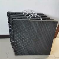 China Black Rigid Anti Impact Plastic HDPE Cribbing Blocks Crane Outrigger Pads Stack on sale