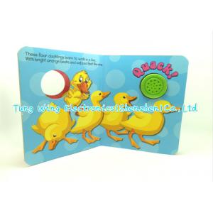 Round Sound Module for Animal Sounds Book indoor Educational Toy