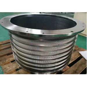 316L S.S Pressure Screen Basket Before Headbox 0.3mm Slot Size  For Fluting base Paper