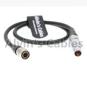 China 4 Pin Hirose Male Follow Focus Cable To 1B 2 Pin Male For Chrosziel Wireless Follow Focus Unit supplier