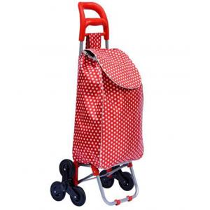 STB Trolley Dolly Stair Climber bag, Shopping Grocery Foldable Cart Condo Apartment Elderly Triple wheels
