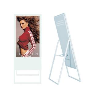 China Portable libre debout 43 pouces LED LCD réseau WIFI Android panneau d'affichage de publicité panneau de menu supplier