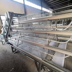 China Multi Layer A Type Battery Baby Chick Cage H Type Galvanized Steel supplier