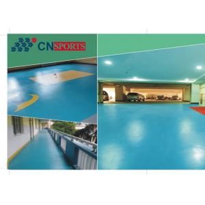 CN-C06 Color Crystal Car Park Epoxy Flooring Non Toxic Spraying Coating