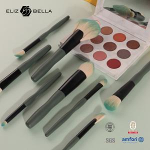 8Pcs Essential Cosmetic Brush Set OEM ODM With Synthetic Bristles