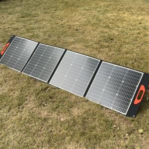 22.8% Solar Home Backup Generator UN38.3 Solar Powered Emergency Generator
