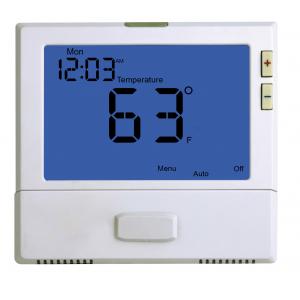 2 Heat 2 Cool Wired Room Thermostat Heating And Cooling For Homes
