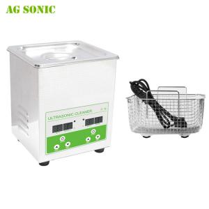China 60W 40kHz Laboratory Ultrasonic Cleaner 2L , Ultrasonic Extraction Equipment supplier