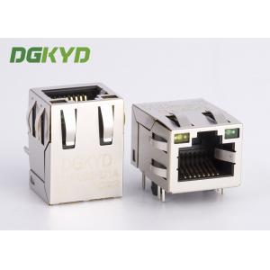 China Tap Up 10 / 100 Base-tx RJ45 Connector with Transformer for  Router supplier
