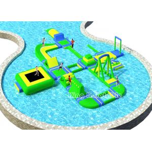 China Durable Customized Inflatable Water Parks / Colorful Amusement Water Park supplier